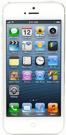 Смартфон Apple iPhone 5 32Gb White & Silver - Котлас