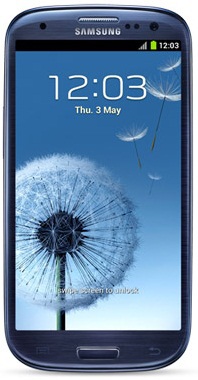 Смартфон Samsung Galaxy S3 GT-I9300 16Gb Pebble blue - Котлас