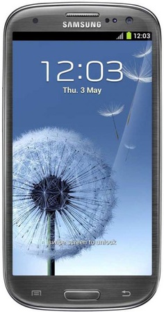 Смартфон Samsung Galaxy S3 GT-I9300 16Gb Titanium grey - Котлас